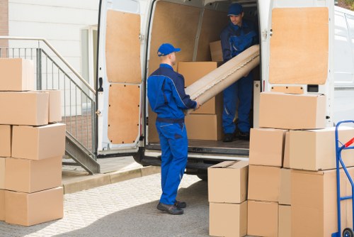 Staff member reviewing safety procedures at Hamptonwick Storage