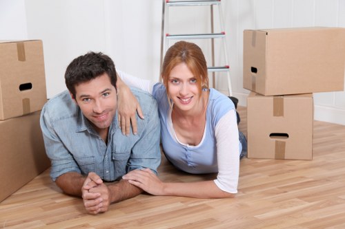 Furniture dismantling and setup during office relocation in Hamptonwick