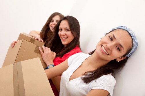 Furniture storage in Hamptonwick with neatly arranged home furnishings