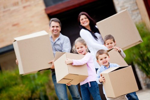 Protected household items stored safely in a Hamptonwick unit